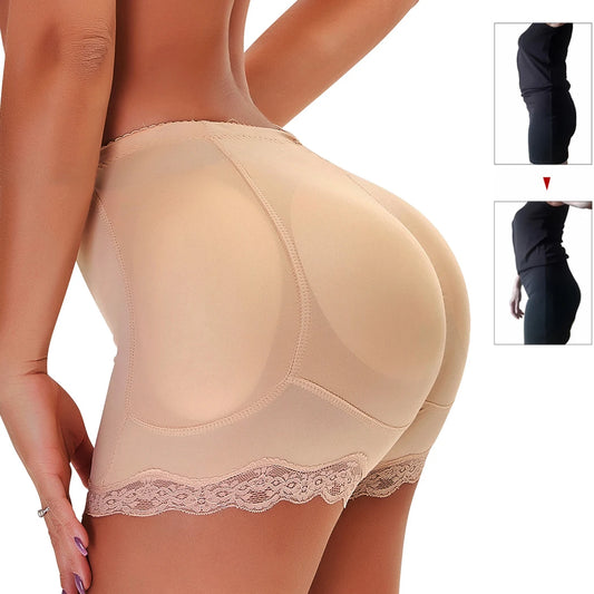 Padded Butt Lifter – Intimo Correttivo con Imbottitura, Alza Glutei, Modellatore del Corpo, Fascia Modellante, Fianchi Finti, Shapewear Push Up